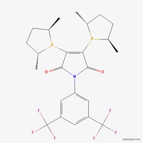 (-)-2,3-Bis[(2R,5R)-2,5-dimethylphospholanyl]-1-[3,5-bis(trifluoromethyl) phenyl]-1H-pyrrole-2,5-dione, min. 95%  [catASium&reg; MNXylF(R)]