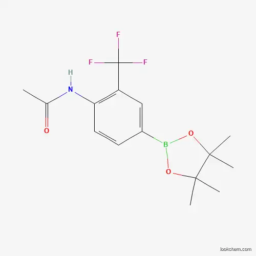 4-Acetamido-3-(trifluoromethy)phenylboronic acid,pinacol ester 1150271-66-1