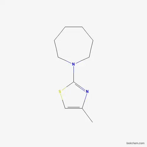 Molecular Structure of 1160264-31-2 (1-(4-Methyl-1,3-thiazol-2-YL)azepane)