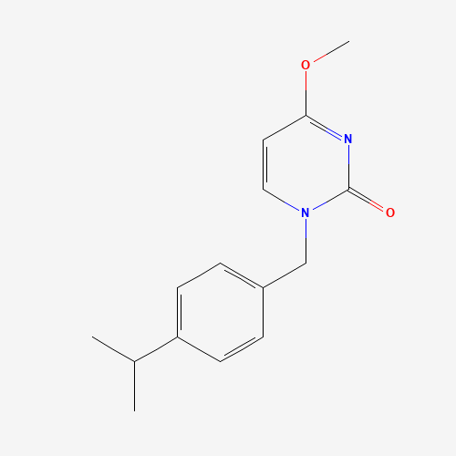 1-(4-isopropylbenzyl)-4-methoxypyrimidin-2(1H)-one