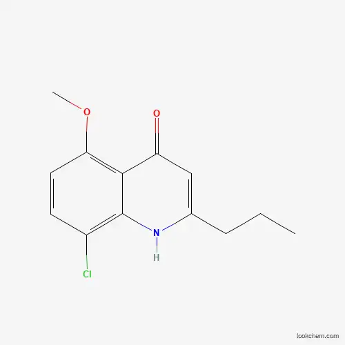 8-Chloro-5-methoxy-2-propylquinolin-4-ol