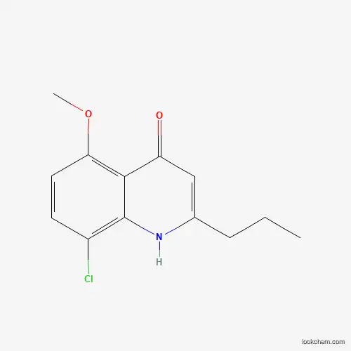 8-Chloro-4-hydroxy-5-methoxy-2-propylquinoline