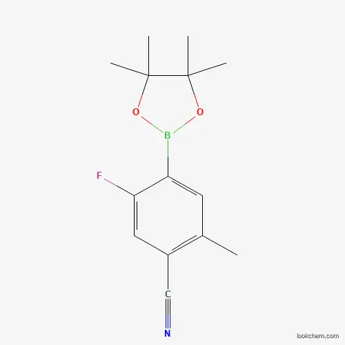 4-Cyano-2-fluoro-5-methylphenylboronic acid,pinacol ester