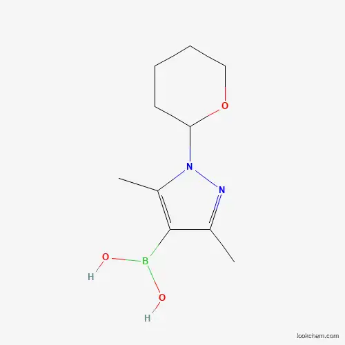 3,5-Dimethyl-1-(THP)pyrazole-4-boronic acid 1217501-15-9