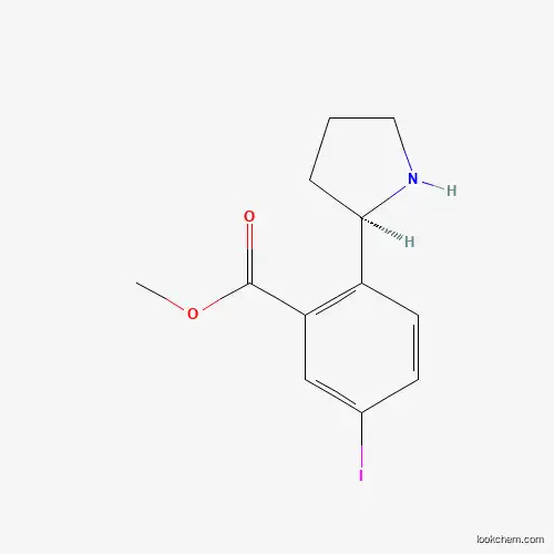 (R)-Methyl 5-iodo-2-(pyrrolidin-2-yl)benzoate