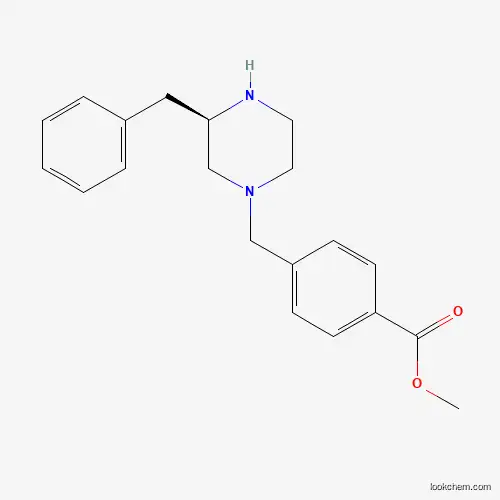 (R)-methyl 4-((3-benzylpiperazin-1-yl)methyl) benzoate