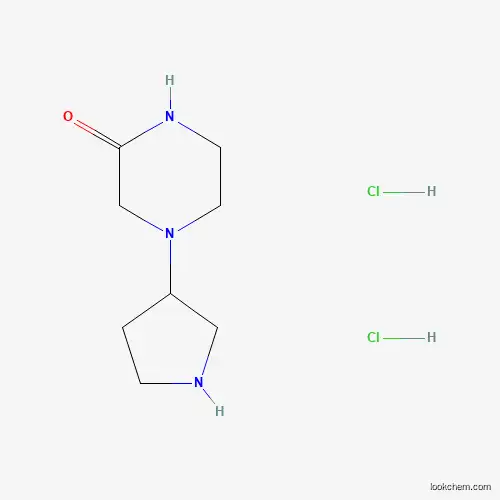 4-(Pyrrolidin-3-yl)piperazin-2-one dihydrochloride