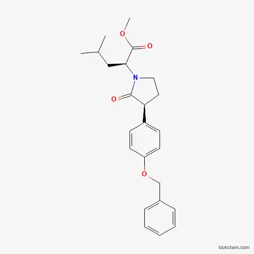 (S)-Methyl 2-((S)-3-(4-(benzyloxy)phenyl)-2-oxopyrrolidin-1-yl)-4-Methylpentanoate