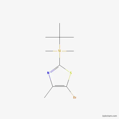 5-Bromo-2-(tert-Butyldimethylsilyl)-4-methylthiazole 1245782-59-5