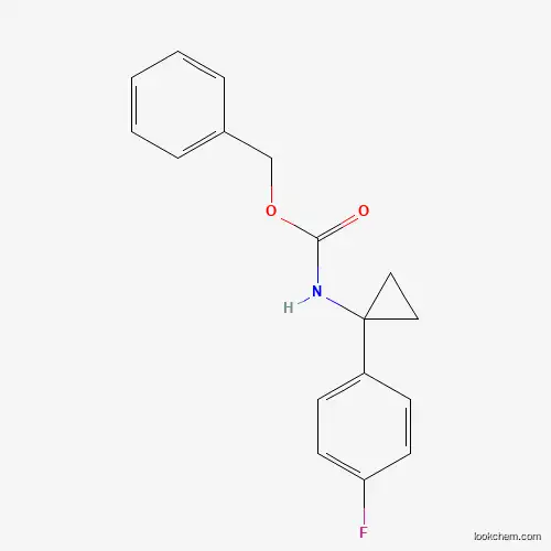 Benzyl 1-(4-fluorophenyl)cyclopropylcarbamate