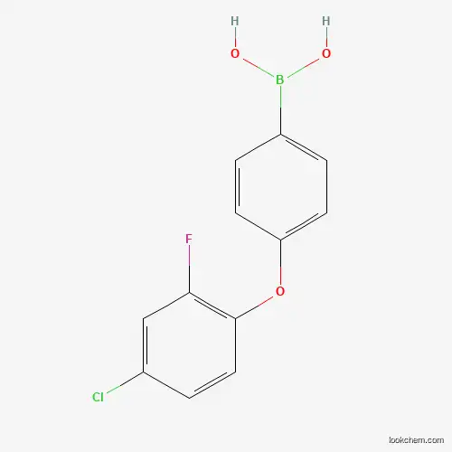 4-(4-Chloro-2-fluorophenoxy)phenylboronic acid 1256358-57-2