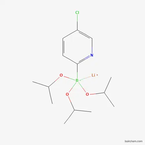 Molecular Structure of 1256364-35-8 (Lithium triisopropyl 2-(5-chloropyridyl)borate)