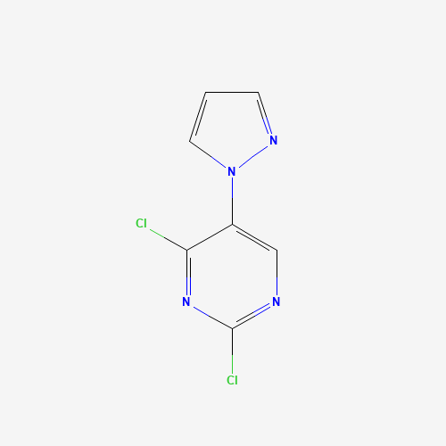 2,4-Dichloro-5-(1H-pyrazol-1-yl)pyrimidine