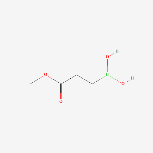 Molecular Structure of 1290145-64-0 ((3-Methoxy-3-oxopropyl)boronic acid)
