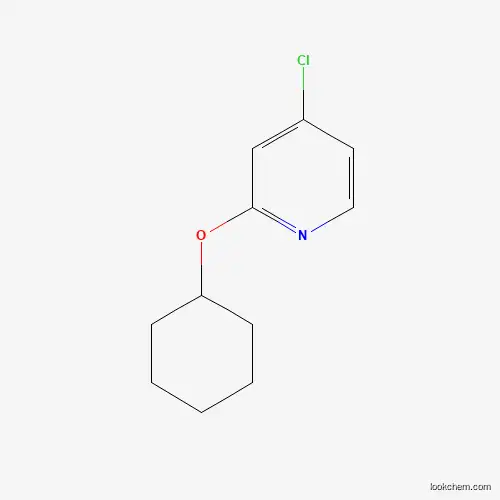 4-Chloro-2-(cyclohexyloxy)pyridine