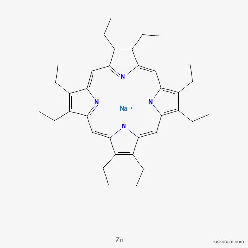 Sodium;2,3,7,8,12,13,17,18-octaethylporphyrin-21,22-diide;zinc