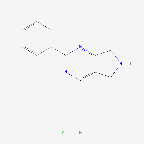 2-phenyl-6,7-dihydro-5H-pyrrolo[3,4-d]pyriMidine hydrochloride