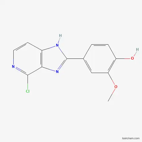 4-(4-Chloro-1H-imidazo[4,5-c]pyridin-2-yl)-2-methoxyphenol