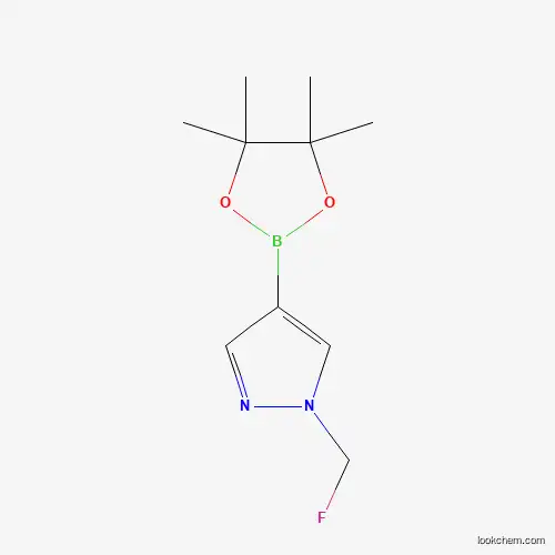 1-(fluoromethyl)-4-(tetramethyl-1,3,2-dioxaborolan-2-yl)-1H-pyrazole