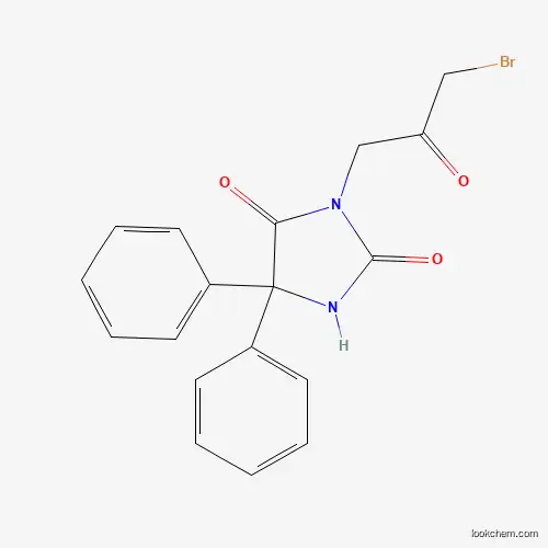 3-(3-Bromo-2-oxopropyl)-5,5-diphenylimidazolidine-2,4-dione