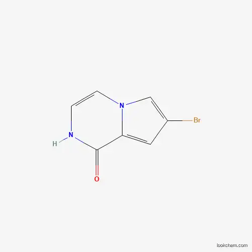 7-bromo-1H,2H-pyrrolo[1,2-a]pyrazin-1-one