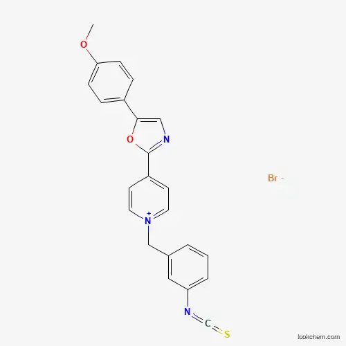 N-(3-Isothiocyanatobenzyl)-4-[5-(4-methoxyphenyl)-2-oxazolyl]pyridinium bromide
