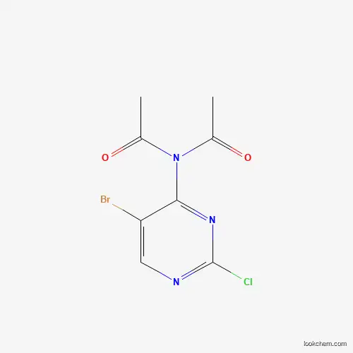 N-acetyl-N-(5-bromo-2-chloropyrimidin-4-yl)acetamide