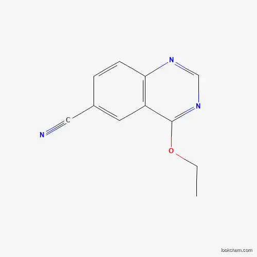 Molecular Structure of 1818847-80-1 (4-Ethoxyquinazoline-6-carbonitrile)