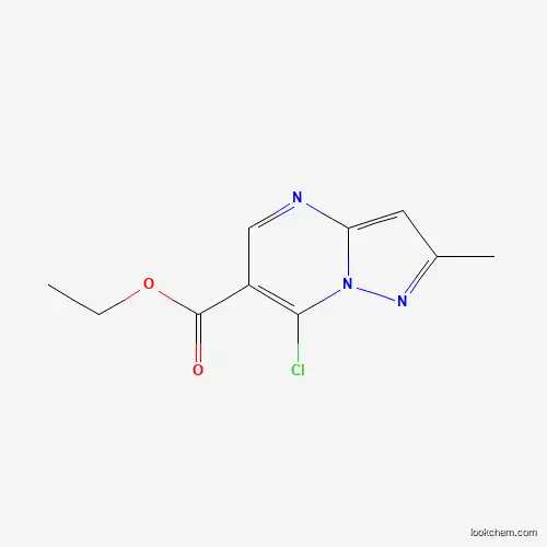 Ethyl 7-chloro-2-methylpyrazolo[1,5-a]pyrimidine-6-carboxylate