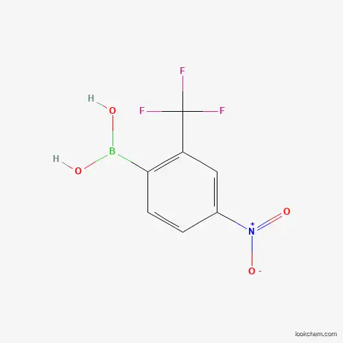 4-Nitro-2-(trifluoromethyl)phenylboronic acid 408359-15-9