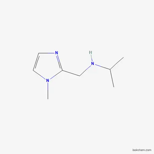 Molecular Structure of 474056-47-8 (n-[(1-Methyl-1h-imidazol-2-yl)methyl]propan-2-amine)