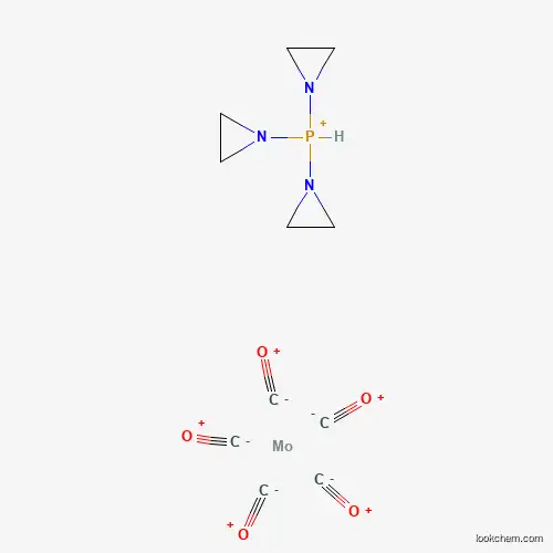Molecular Structure of 51933-85-8 (Carbon monoxide;molybdenum;tris(aziridin-1-yl)phosphanium)