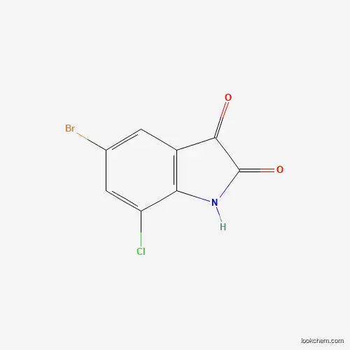 5-bromo-7-chloro-1H-indole-2,3-dione(SALTDATA: FREE)