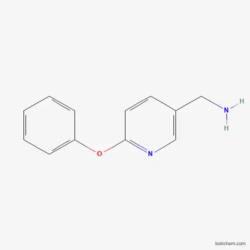 Molecular Structure of 620608-78-8 ((6-Phenoxypyridin-3-yl)methanamine)