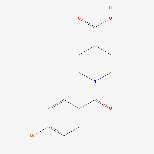 1-(4-Bromobenzoyl)piperidine-4-carboxylic acid