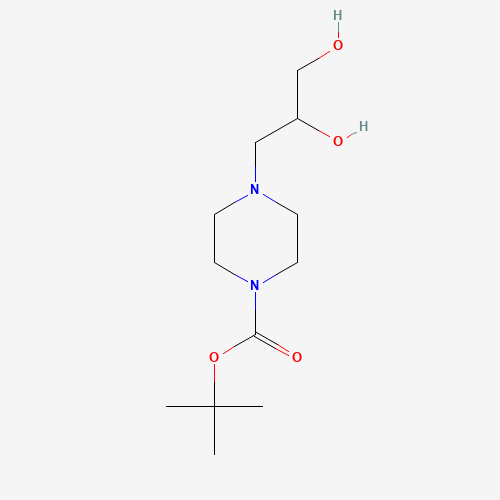 tert-butyl (R)-4-(2,3-dihydroxypropyl)piperazine-1-carboxylate