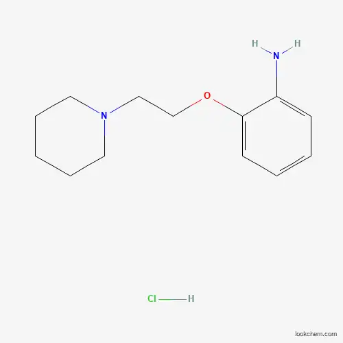 Molecular Structure of 860765-11-3 (2-(2-(Piperidin-1-yl)ethoxy)aniline hydrochloride)
