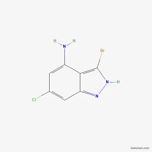 3-Bromo-6-chloro-1H-indazol-4-amine