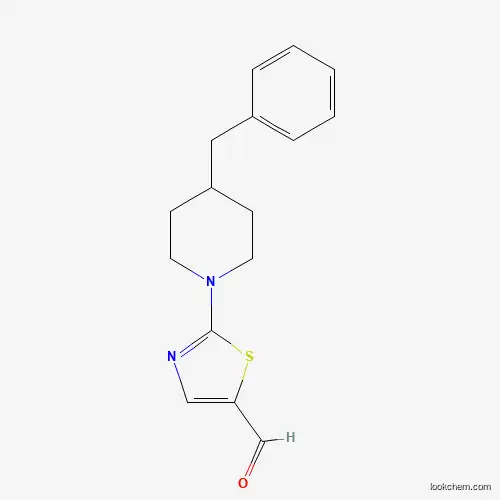 2-(4-Benzylpiperidino)-1,3-thiazole-5-carbaldehyde