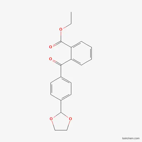 2-CARBOETHOXY-4'-(1,3-DIOXOLAN-2-YL)BENZOPHENONE