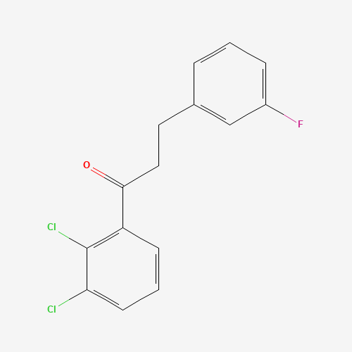 2',3'-DICHLORO-3-(3-FLUOROPHENYL)PROPIOPHENONE