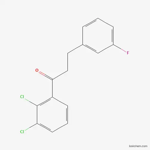 2',3'-DICHLORO-3-(3-FLUOROPHENYL)PROPIOPHENONE