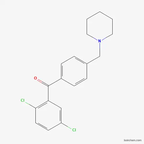 2,5-DICHLORO-4'-PIPERIDIN-1-YLMETHYLBENZOPHENONE