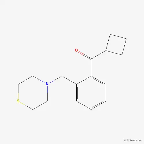 CYCLOBUTYL 2-(THIOMORPHOLINOMETHYL)PHENYL KETONE