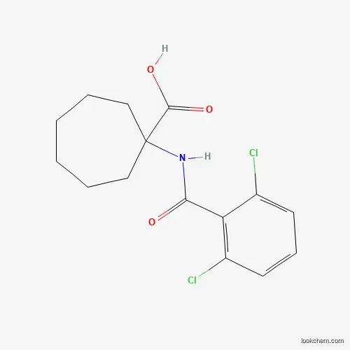 1-(2,6-DICHLORO-BENZOYLAMINO)-CYCLOHEPTANECARBOXYLIC ACID