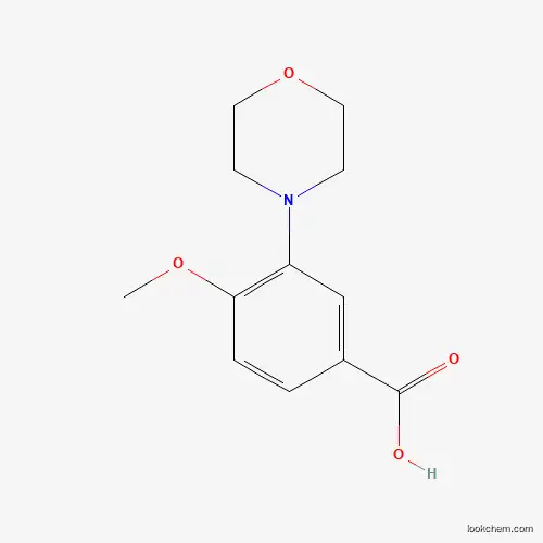 4-methoxy-3-(4-morpholinyl)benzoic acid(SALTDATA: FREE)