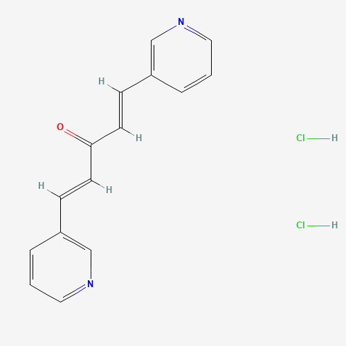 1,5-di-3-Pyridinyl-1,4-pentadien-3-one dihydrochloride