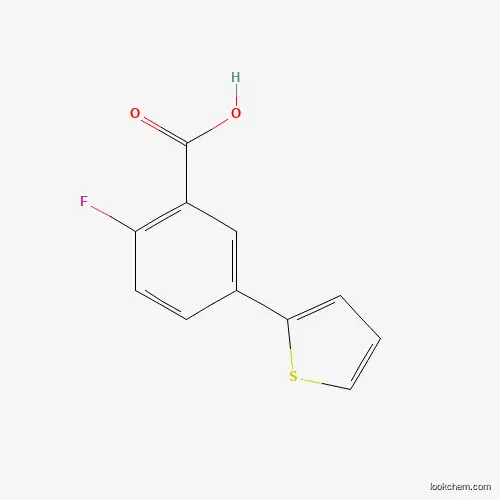 2-Fluoro-5-(thiophen-2-YL)benzoic acid
