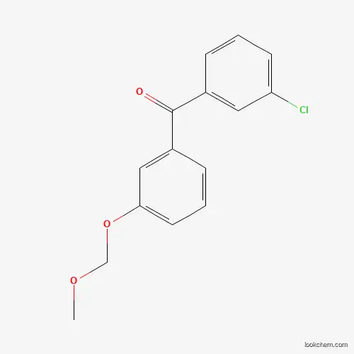 (3-chlorophenyl)[3-(methoxymethoxy)phenyl]methanone(SALTDATA: FREE)