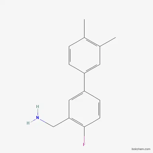 (4-Fluoro-3',4'-dimethyl[1,1'-biphenyl]-3-yl)-methylamine